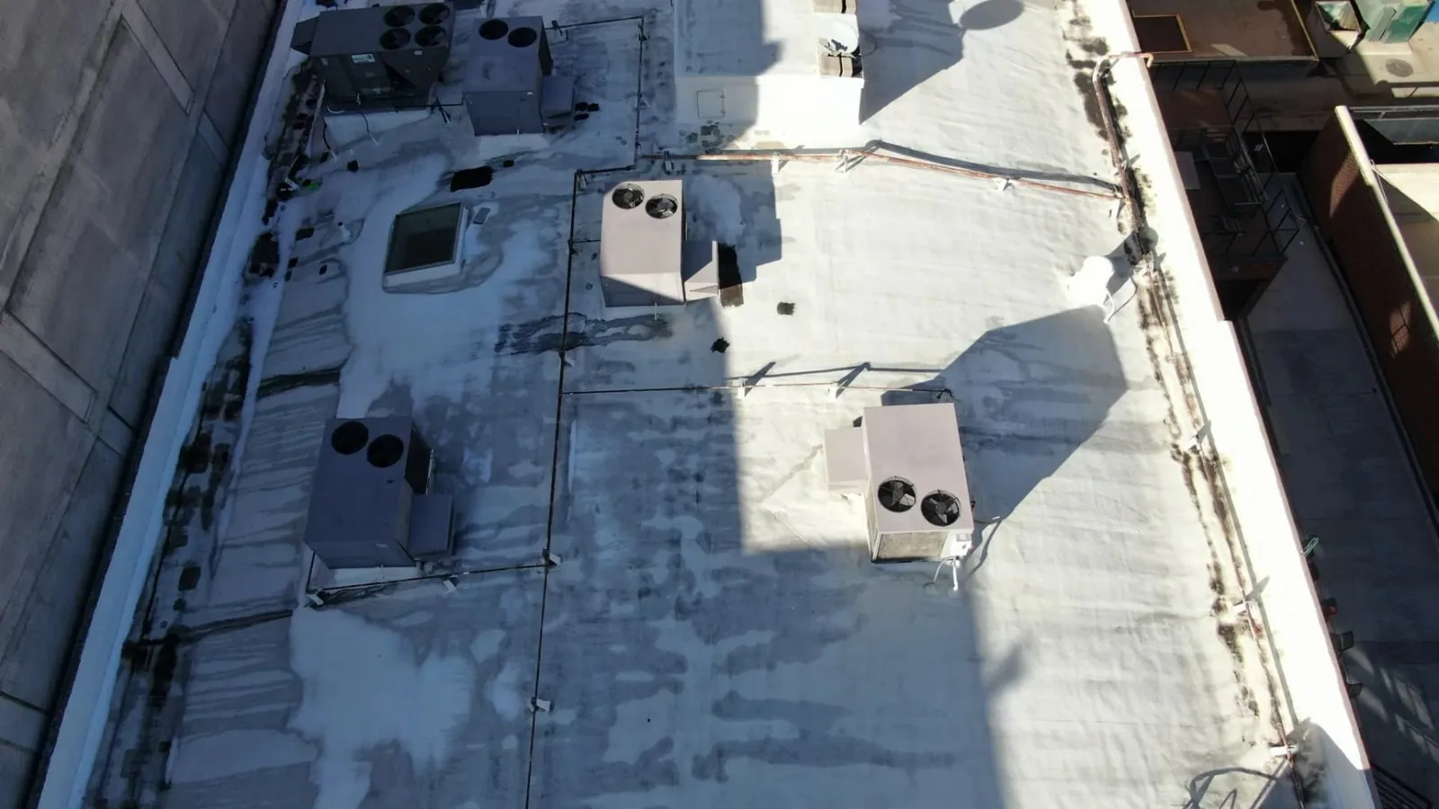 Commercial Roof Flashing Failure Repair in Stamford, CT