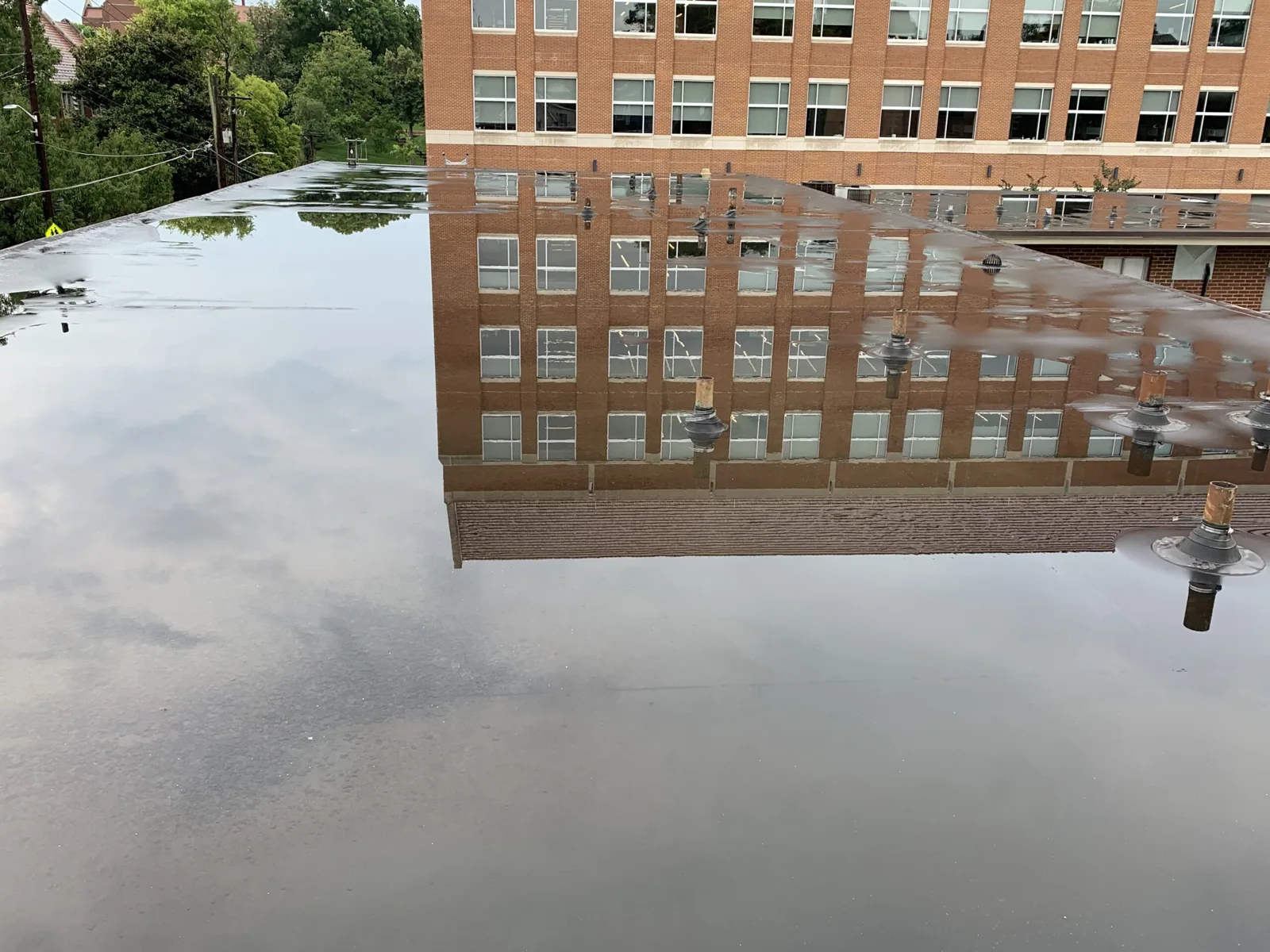Commercial Ponding Water Roof Repair in Stamford, CT