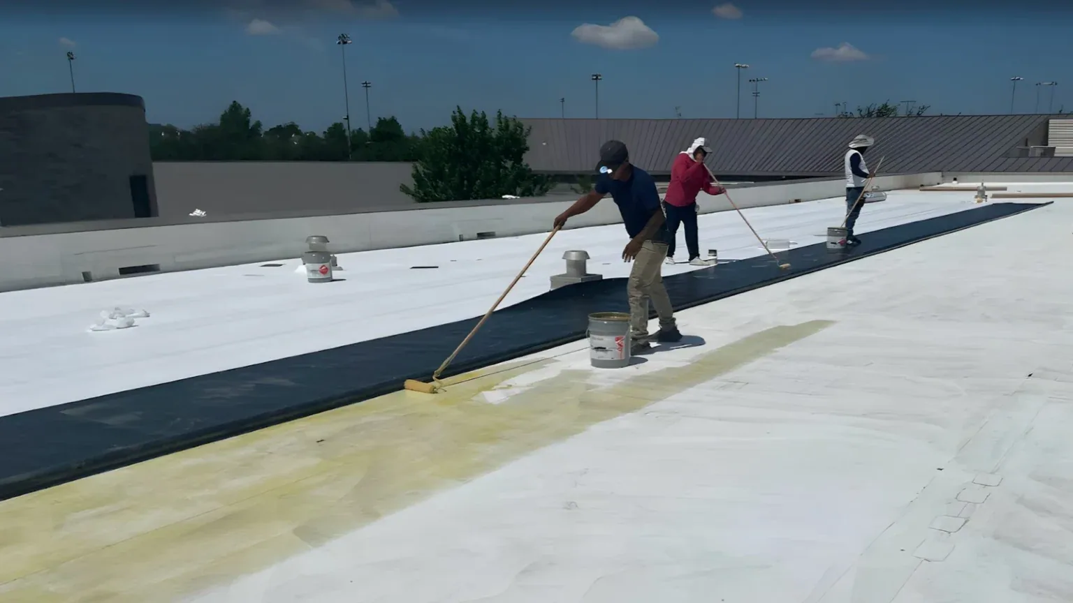 Commercial Acrylic Roof Coatings in Stamford, CT