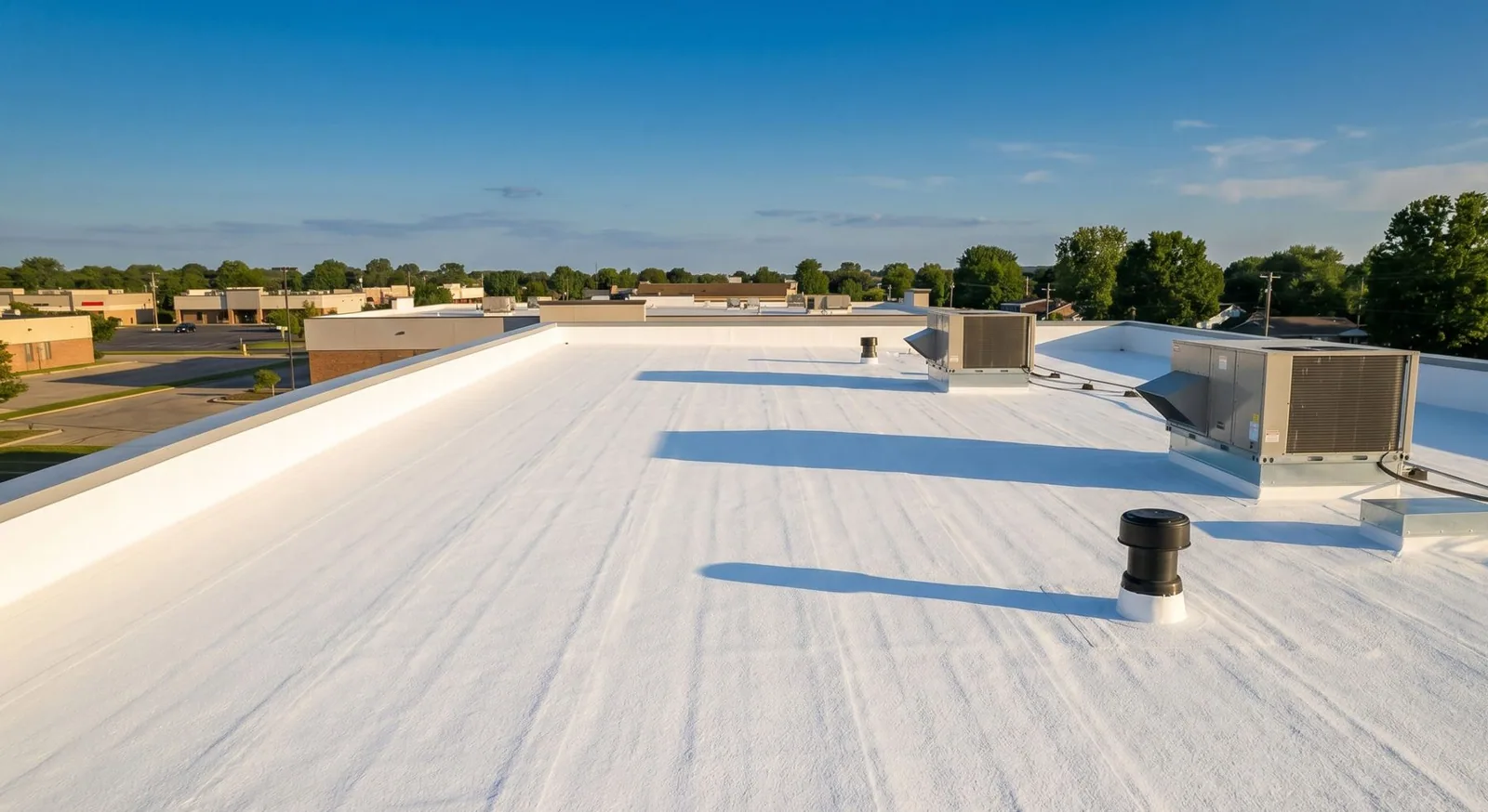 Commercial Roof Heat and UV Damage Repair in Stamford, CT