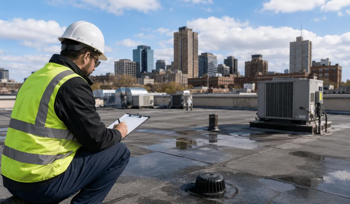 Commercial Roof Maintenance in Stamford, CT