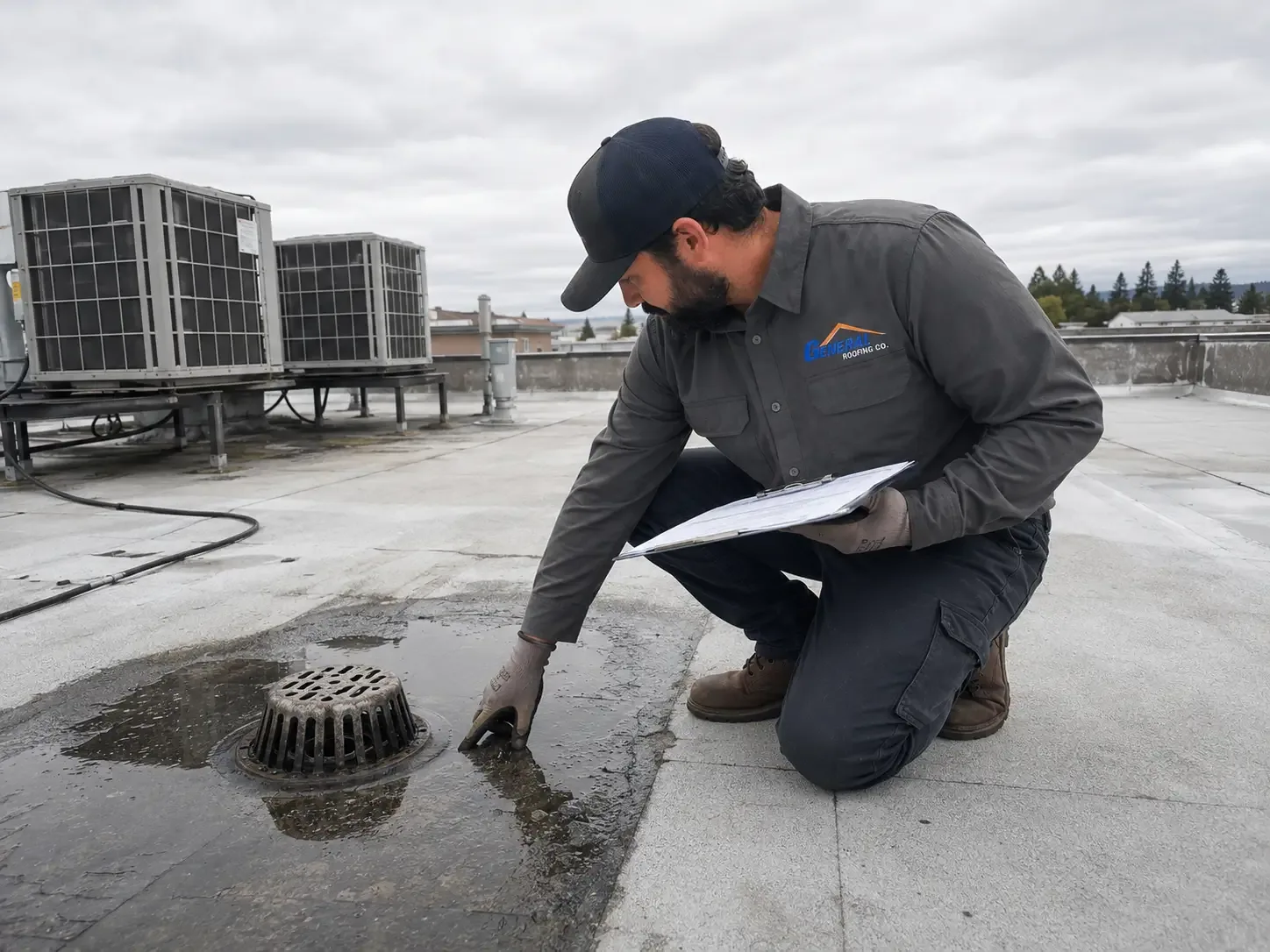 Commercial Roof Drains and Scuppers in Stamford, CT